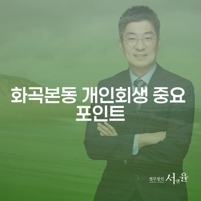 화곡본동 개인회생 중요 포인트